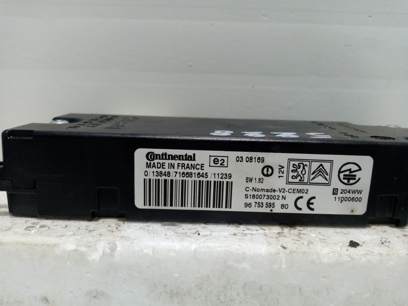 Recambio de modulo electronico para peugeot 207/207+ (wa_, wc_) 1.4 hdi referencia OEM IAM S18007300N  