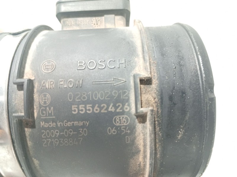 Recambio de caudalimetro para opel insignia berlina referencia OEM IAM 55562426 0281002912 