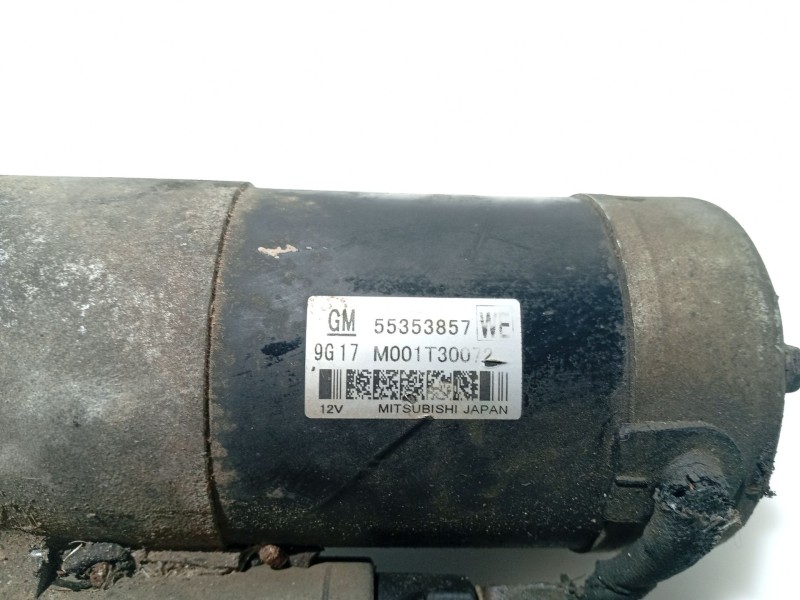 Recambio de motor arranque para opel insignia berlina referencia OEM IAM 55585238 55353857 M001T30072