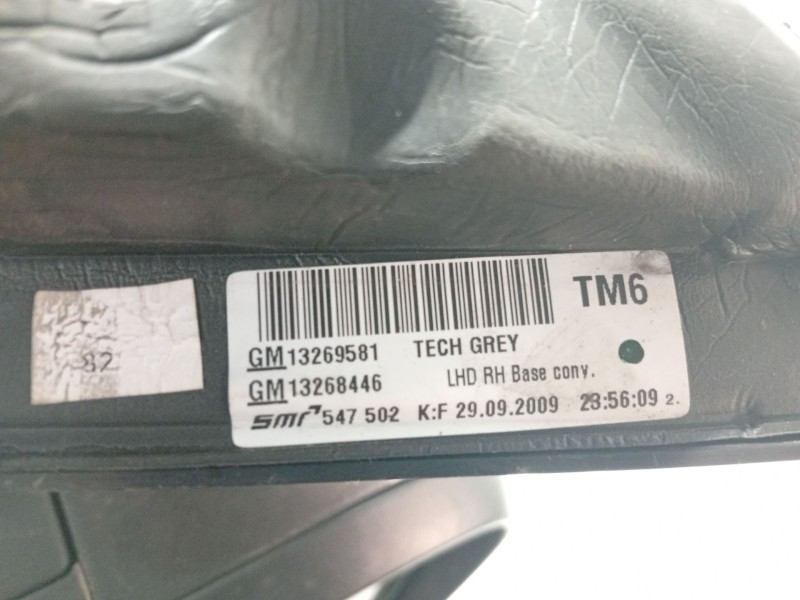 Recambio de retrovisor derecho para opel insignia berlina referencia OEM IAM 6101357 13269581 13268446