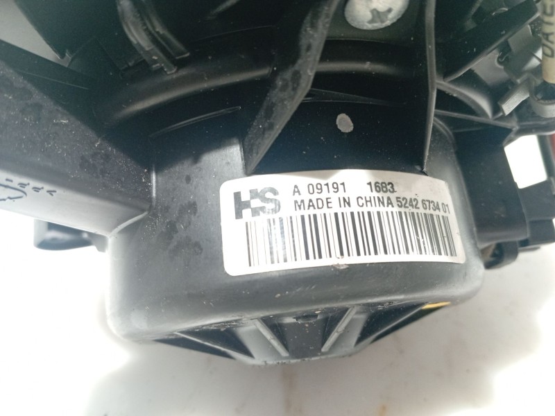 Recambio de ventilador calefaccion para opel insignia berlina referencia OEM IAM 13263279  