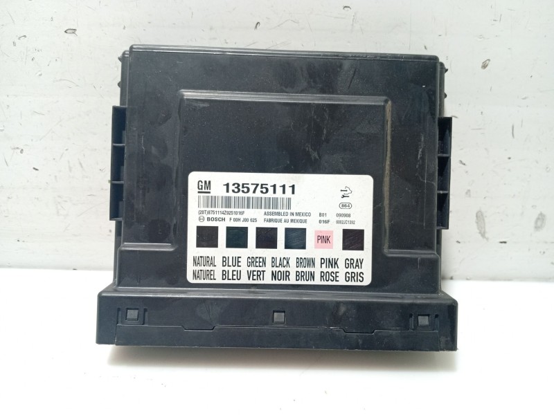 Recambio de modulo electronico para opel insignia berlina referencia OEM IAM F00HJOO625 13575111 