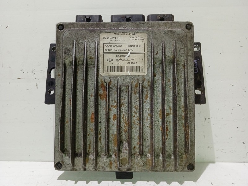 Recambio de centralita motor uce para renault kangoo (kc0/1_) 1.5 dci (kc07) referencia OEM IAM 8200250662 HOM8200129063 R0410C0