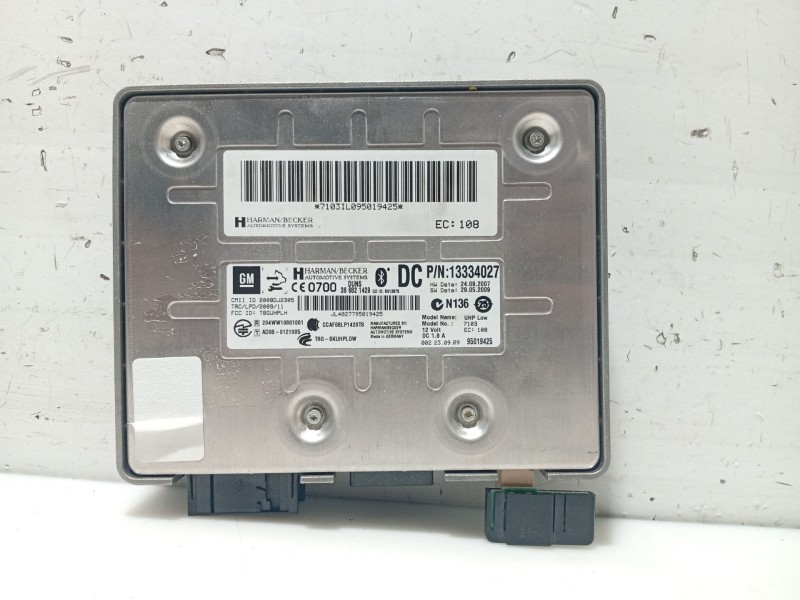 Recambio de modulo electronico para opel insignia berlina referencia OEM IAM 13334027 N136 95019425