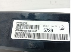 Recambio de modulo electronico para opel insignia berlina referencia OEM IAM 13505739   2