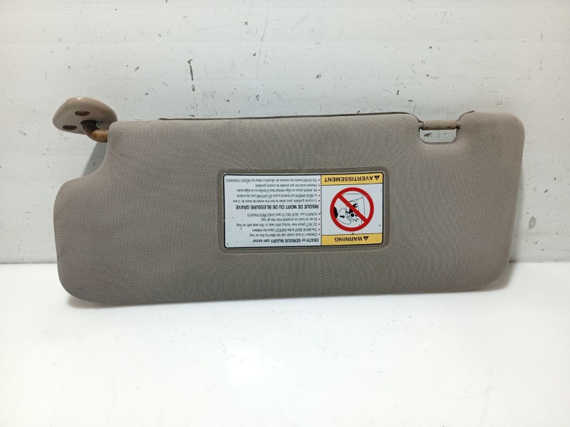 Recambio de parasol derecho para ssangyong kyron 200 xdi limited referencia OEM IAM 7610408004ABJ 7612009501EAN 