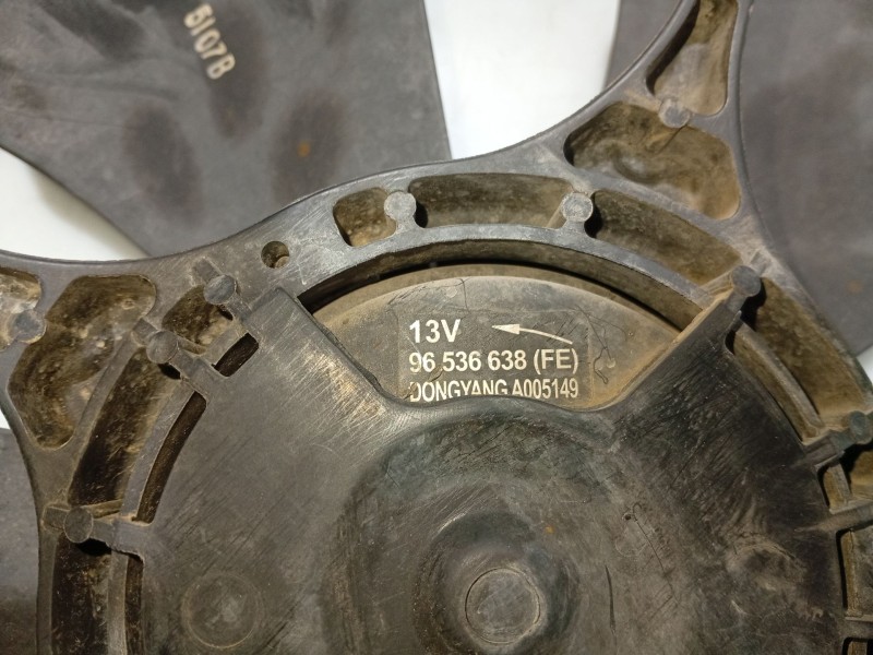 Recambio de electroventilador para chevrolet aveo / kalos hatchback (t250, t255) 1.2 referencia OEM IAM 96536522  