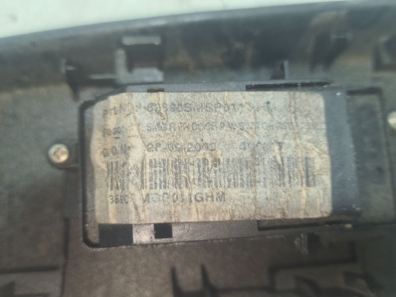 Recambio de mando elevalunas trasero izquierdo para honda civic berlina (fn) 2.2 ctdi referencia OEM IAM 83790SMGE020UHS  