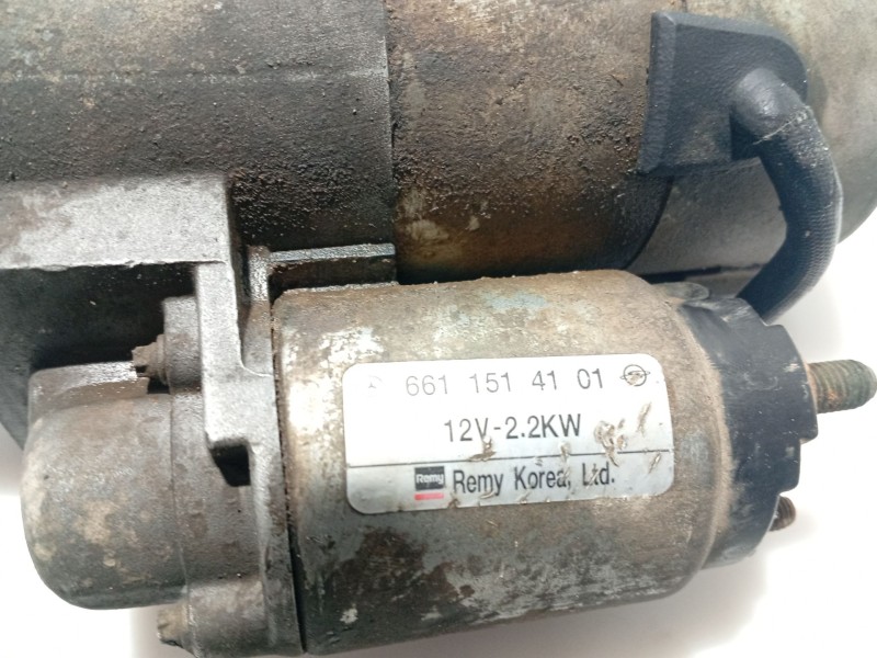 Recambio de motor arranque para ssangyong kyron 200 xdi limited referencia OEM IAM 6611514101  