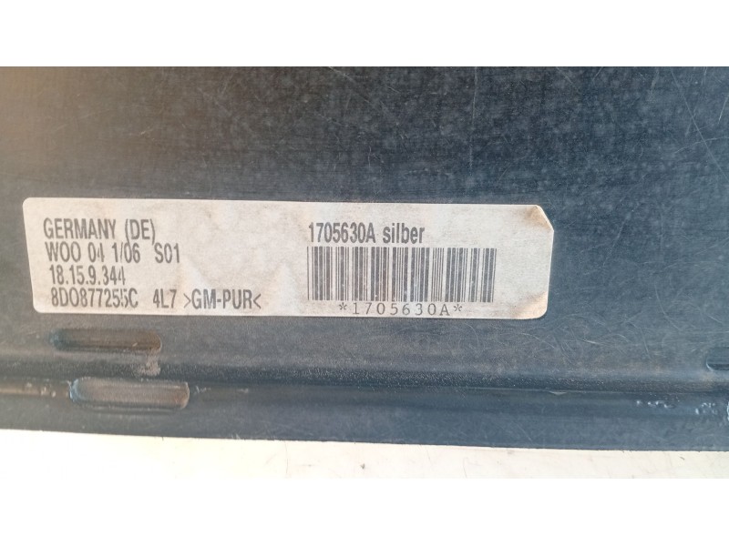 Recambio de techo electrico para audi a3 (8p1) 1.9 tdi referencia OEM IAM 8P0877041B  