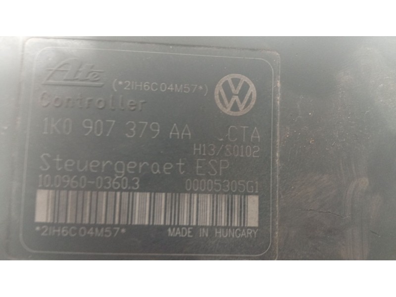 Recambio de abs para audi a3 (8p1) 1.9 tdi referencia OEM IAM 1K0614517T 1K0907379AA 