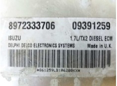 Recambio de centralita motor uce para  referencia OEM IAM 8972333706 09391259 