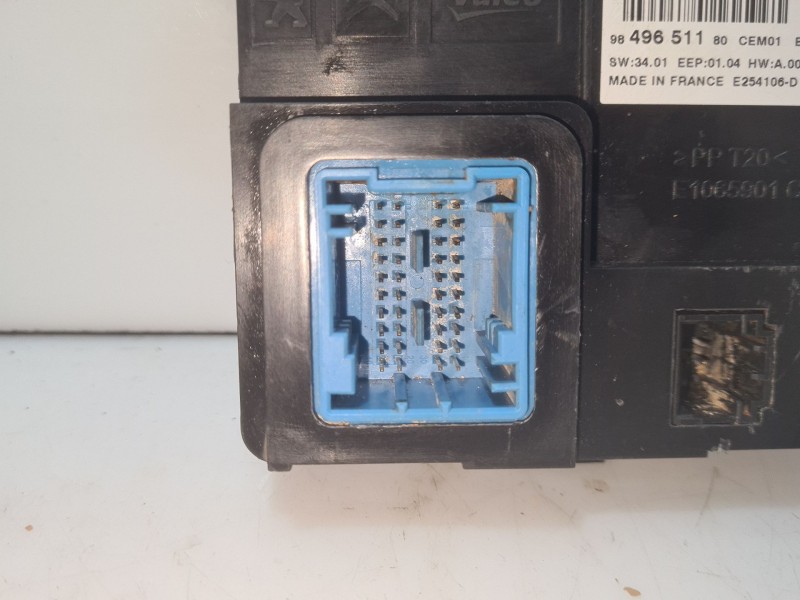 Recambio de modulo electronico para fiat doblo furgoneta/monovolumen (510_, 511_) bluehdi 100 referencia OEM IAM 9849651180  