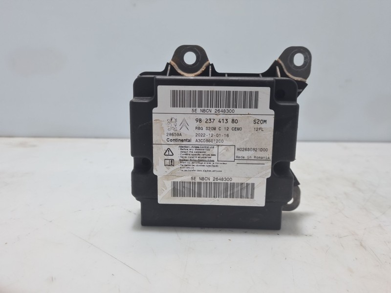 Recambio de centralita airbag para fiat doblo furgoneta/monovolumen (510_, 511_) bluehdi 100 referencia OEM IAM 9823741380  A3C0