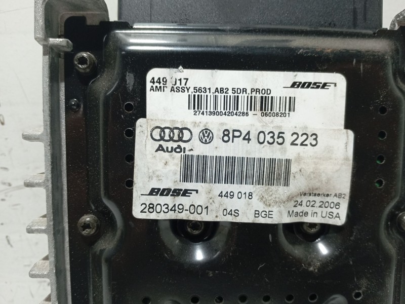 Recambio de modulo electronico para audi a3 (8p1) 2.0 tdi 16v referencia OEM IAM 8P4035223  
