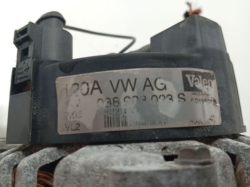 Recambio de alternador para audi a3 (8l1) 1.8 referencia OEM IAM 06B903018SX 038903018PX 06A903026CX