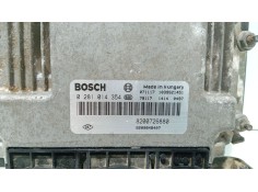 Recambio de centralita motor uce para renault laguna iii 2.0 dci diesel cat referencia OEM IAM 0281014354 8200726880 1039S21451 2