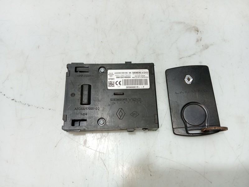 Recambio de modulo electronico para renault laguna iii 2.0 dci diesel cat referencia OEM IAM 285900001RF  