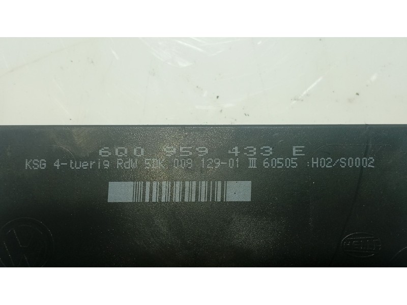 Recambio de modulo electronico para skoda fabia i (6y2) 1.9 sdi referencia OEM IAM 6Q0959433E  
