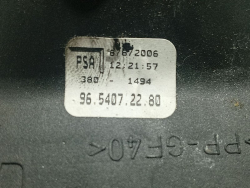 Recambio de palanca cambio para peugeot 207/207+ (wa_, wc_) 1.6 hdi referencia OEM IAM 9684489580  