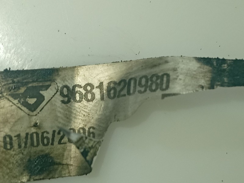 Recambio de tubo para peugeot 207/207+ (wa_, wc_) 1.6 hdi referencia OEM IAM 9681620980  