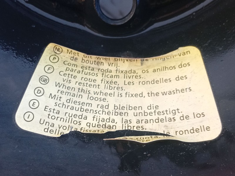 Recambio de llanta para peugeot 207/207+ (wa_, wc_) 1.6 hdi referencia OEM IAM 2150750  