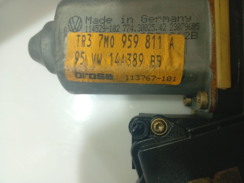 Recambio de elevalunas trasero izquierdo para seat alhambra (7v8, 7v9) 2.0 i referencia OEM IAM 7M0837461  