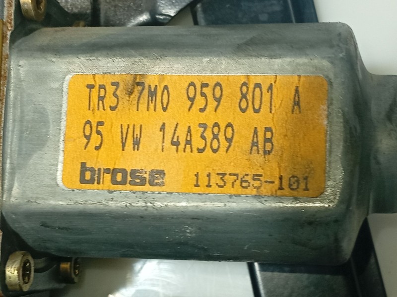 Recambio de elevalunas delantero izquierdo para seat alhambra (7v8, 7v9) 2.0 i referencia OEM IAM 7M0837461  