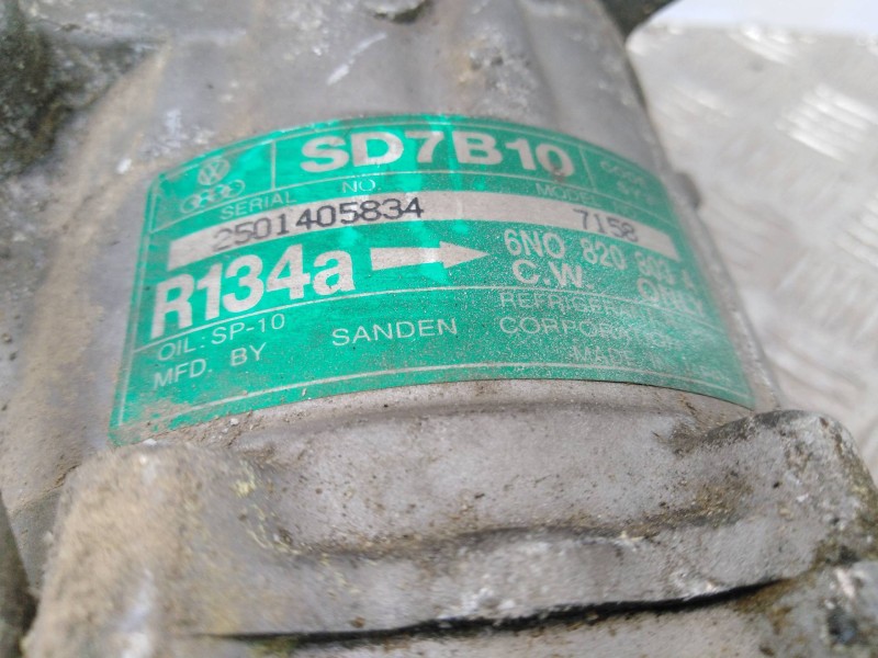 Recambio de compresor aire acondicionado para volkswagen polo berlina (6n1) básico   |   09.96 - 12.98 | 1996 - 1998 | 50 cv / 3