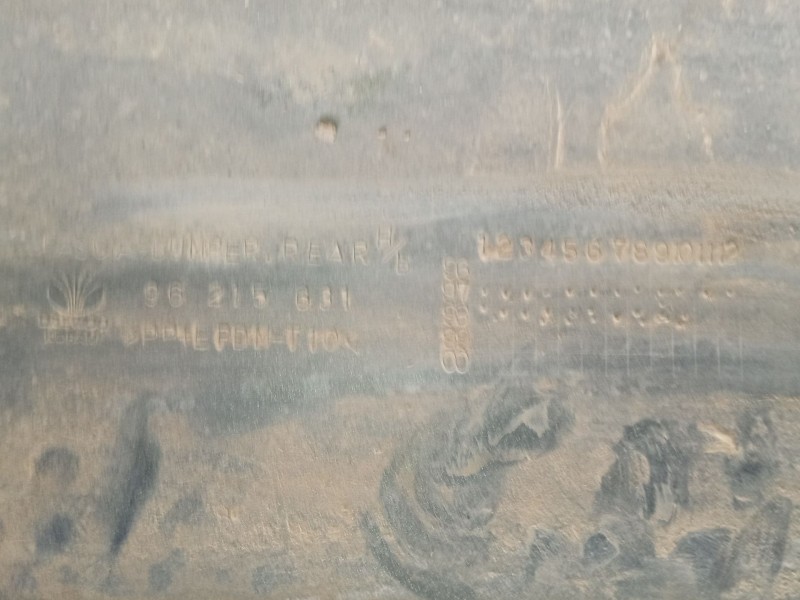 Recambio de paragolpes trasero para daewoo lanos (klat) 1.3 referencia OEM IAM 96215632  