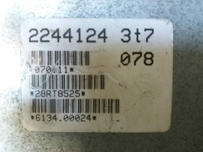 Recambio de centralita motor uce para  referencia OEM IAM 0281001089 2241705 2244124