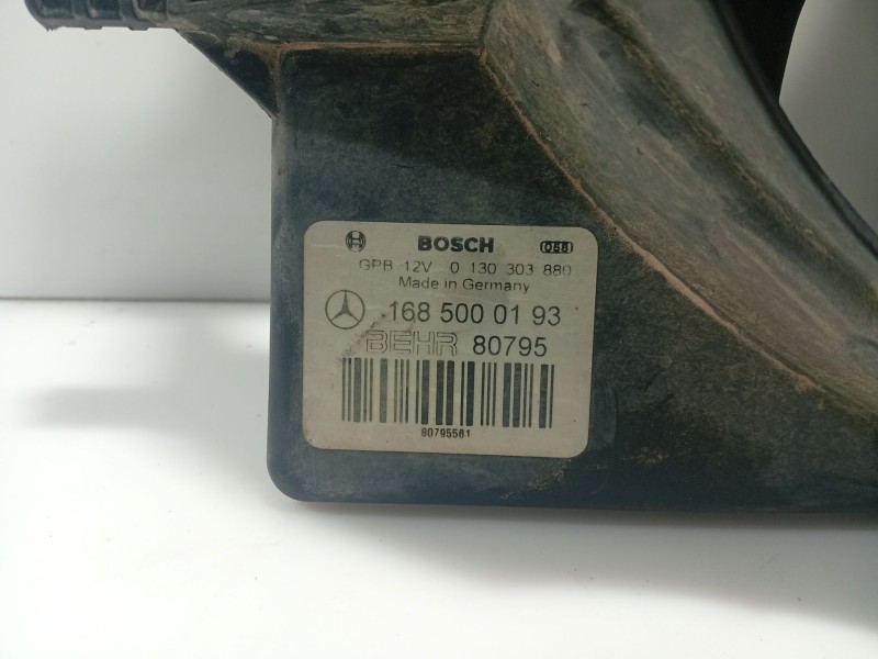 Recambio de electroventilador para mercedes-benz clase a (w168) 1.4 cat referencia OEM IAM A1685000593  