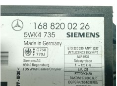 Recambio de modulo electronico para mercedes-benz clase a (w168) 1.4 cat referencia OEM IAM 1688200226  SWK4735 2