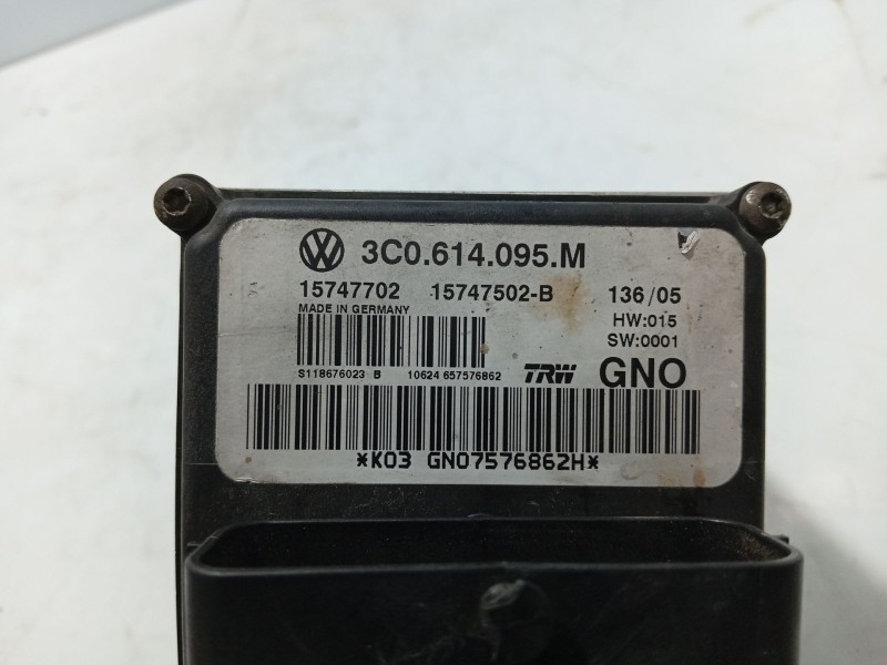Recambio de abs para volkswagen passat b6 (3c2) 2.0 tdi referencia OEM IAM 3C0614095M  