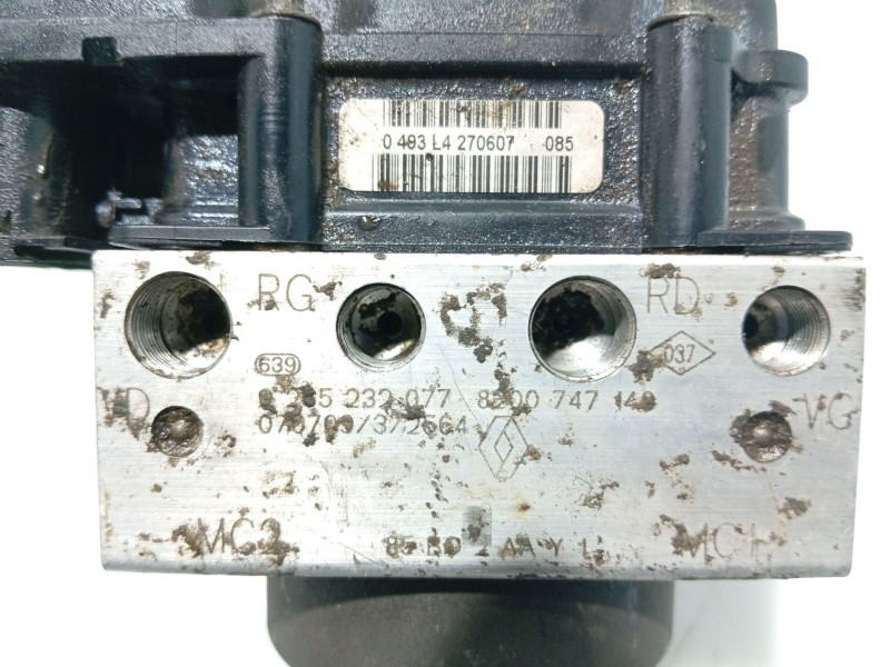 Recambio de abs para renault clio iii referencia OEM IAM 0493L4 270607 