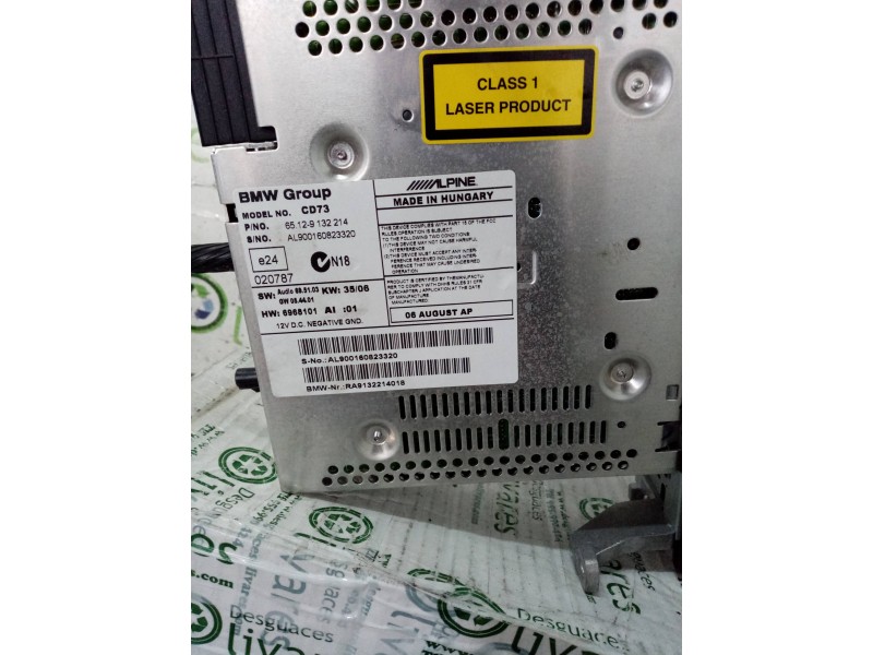 Recambio de sistema audio / radio cd para  referencia OEM IAM   