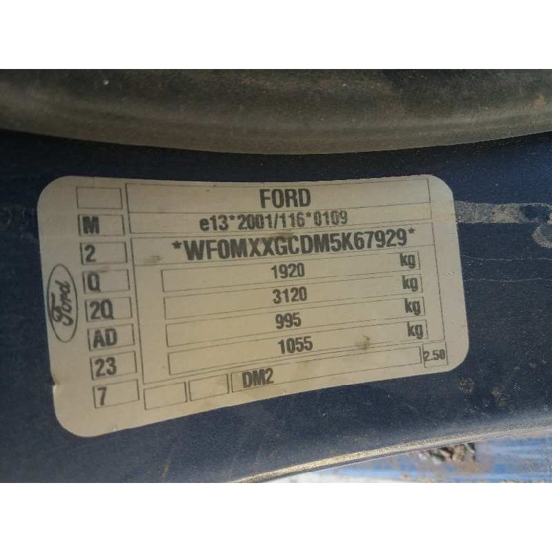 ford focus c-max (cap) 1.6 tdci cat   |   0.03 - 0.07 | 2003 - 2007 | 90 cv / 66 kw del año 2003