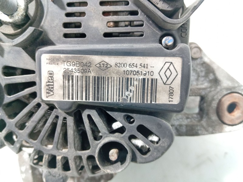 Recambio de alternador para renault clio iii referencia OEM IAM TG9B042 2534509A 