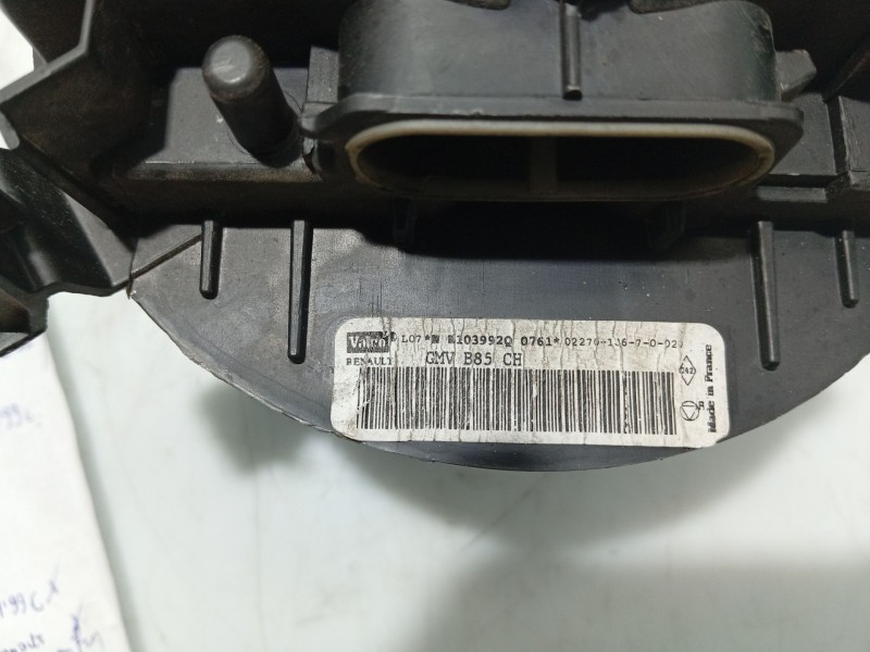 Recambio de ventilador calefaccion para renault clio iii referencia OEM IAM   