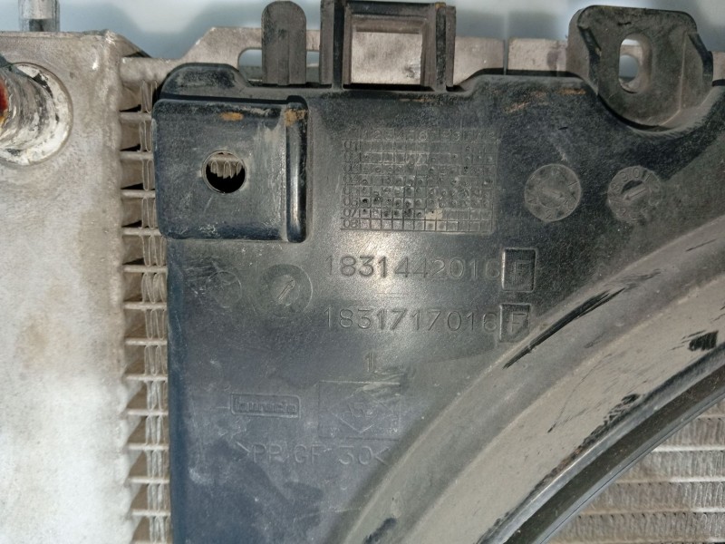 Recambio de radiador agua para renault clio iii referencia OEM IAM   