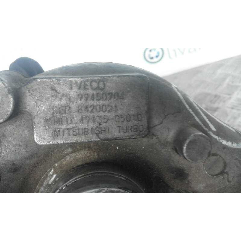 Recambio de turbocompresor para iveco daily caja cerrada (1989 =>) 35-12  classic, caja cerrada, techo elevado   |   01.96 - 12.
