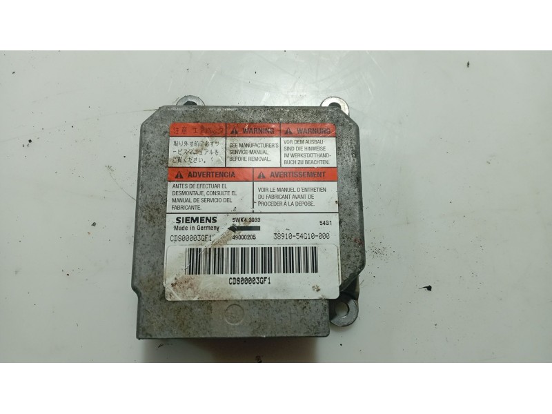 Recambio de centralita airbag para suzuki liana rh (er) 1.6 16v cat referencia OEM IAM 38910-54G10-000  