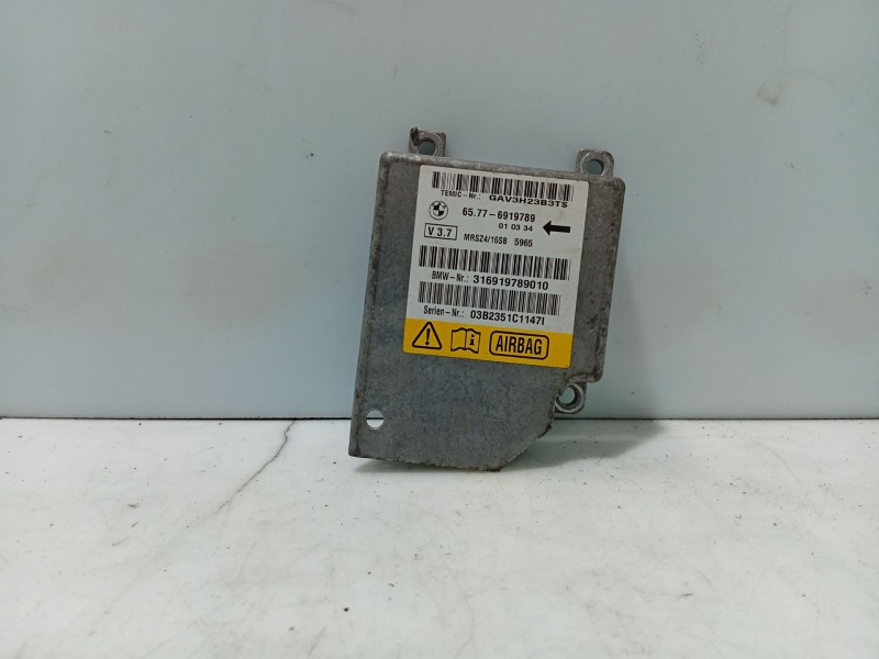 Recambio de centralita airbag para bmw serie 5 berlina (e39) 520i exclusive referencia OEM IAM 65776919789  