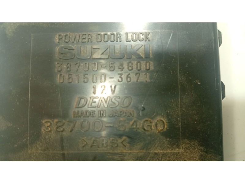 Recambio de modulo electronico para suzuki liana rh (er) 1.6 16v cat referencia OEM IAM 38700-54G0  