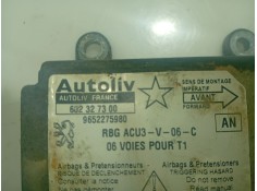 Recambio de centralita airbag para peugeot 206 berlina referencia OEM IAM 9652275980  602327300 2