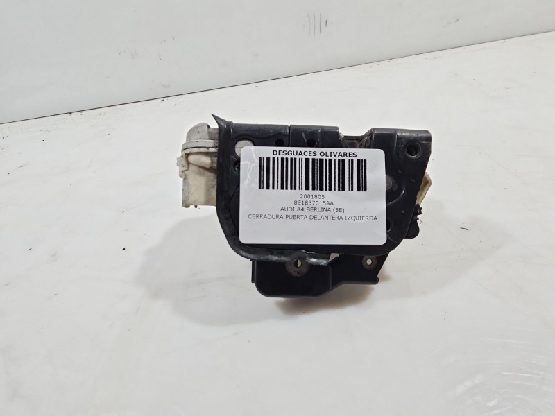 Recambio de cerradura puerta delantera izquierda para audi a4 berlina (8e) referencia OEM IAM 8E1837015AA  
