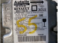 Recambio de centralita airbag para renault megane i fase 2 classic (la..) 1.9 dti fairway   |   10.00 - 12.03 | 2000 - 2003 | 80 2