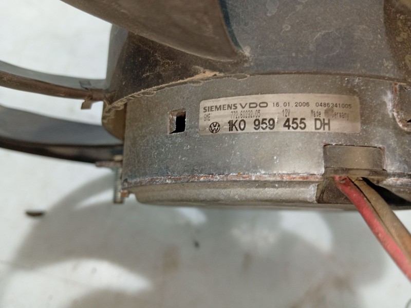 Recambio de electroventilador para volkswagen passat b6 (3c2) 1.9 tdi referencia OEM IAM 0  