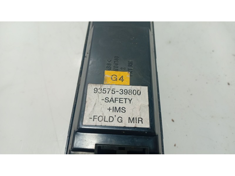 Recambio de mando elevalunas delantero derecho para hyundai xg 3.0 xg referencia OEM IAM 9357639600  