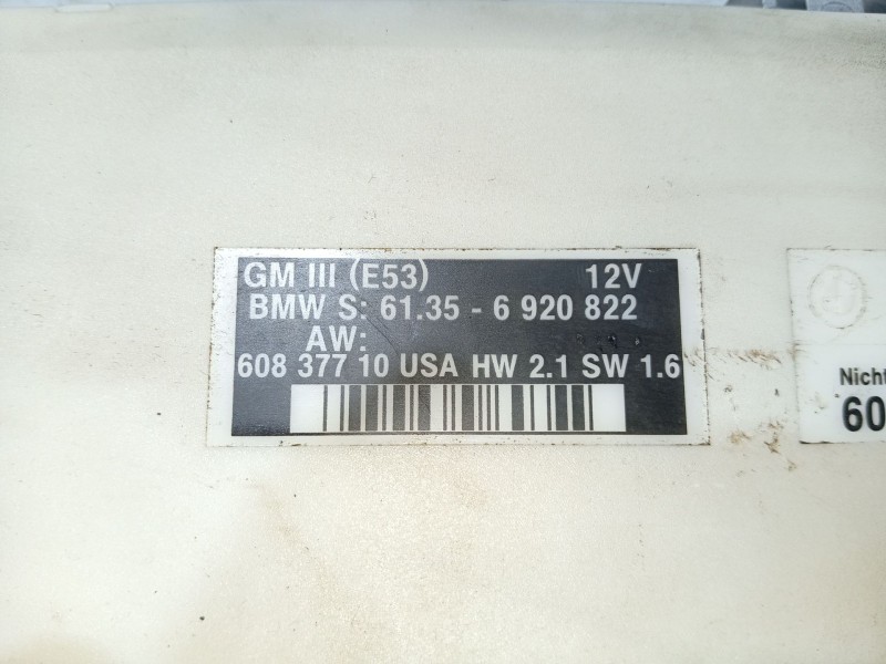 Recambio de modulo electronico para bmw x5 (e53) 3.0 d referencia OEM IAM   
